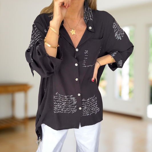 Adria | Fashionable Long Sleeve Shirt