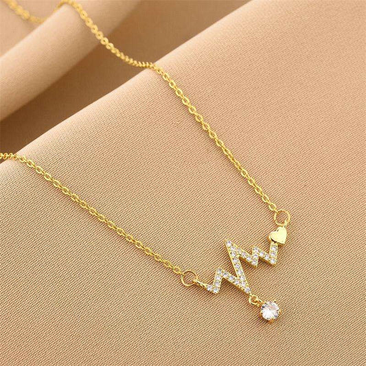 Audrey | Heartbeat Necklace