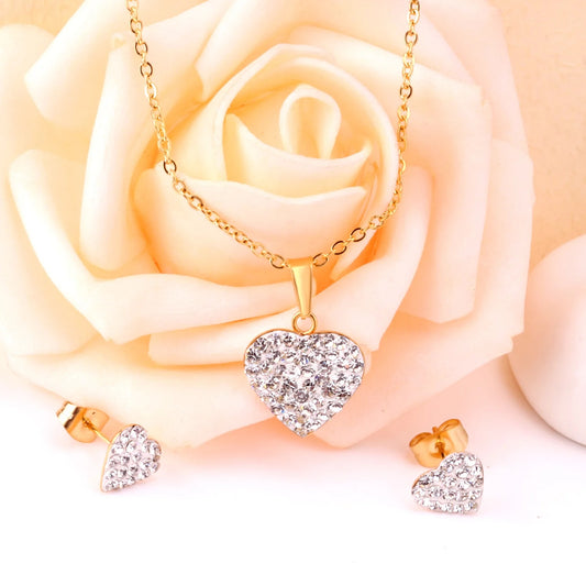 Adison | Romantic Heart Love Jewelry Set